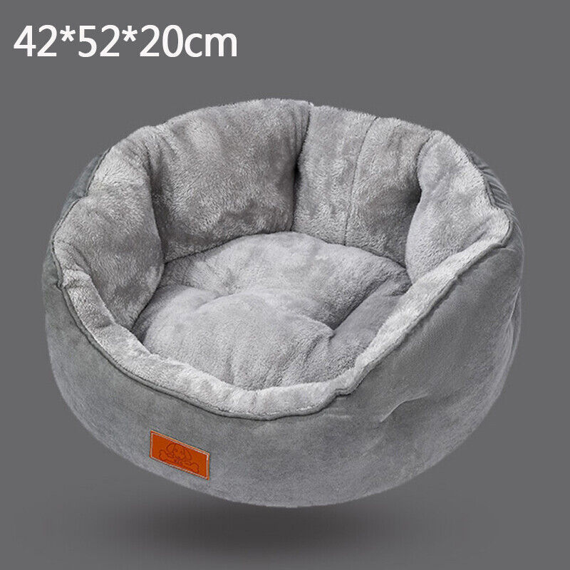 Dog Bed Cat Beds Soft Washable Fleece Puppy Cushion Warm Pet Basket Dog Bed