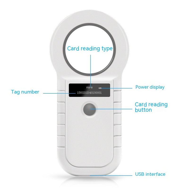 USB Dual-frequency Animal Tag Card Reader