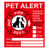 Safety Fire Rescue Stickers