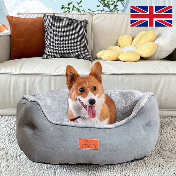 Dog Bed Cat Beds Soft Washable Fleece Puppy Cushion Warm Pet Basket Dog Bed