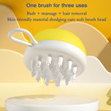 Dog Shampoo Brush 3 In 1 Dog Shampoo Brush  Massage Points Dog Wash Brush Dog Scrubber For Bath Provide Quick And